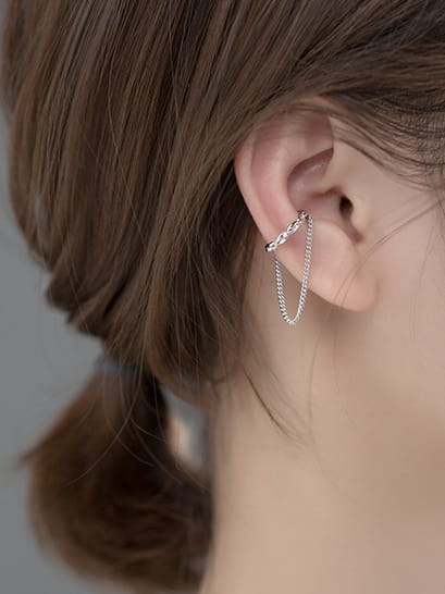 Cercel clip-on silver Special - Vagance Jewelry