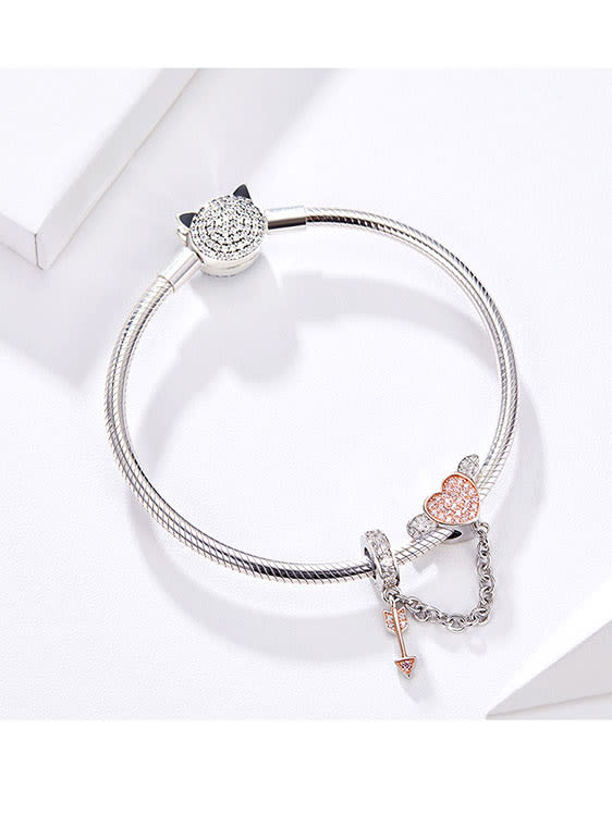 Charm silver Cupid Arrow - Vagance Jewelry