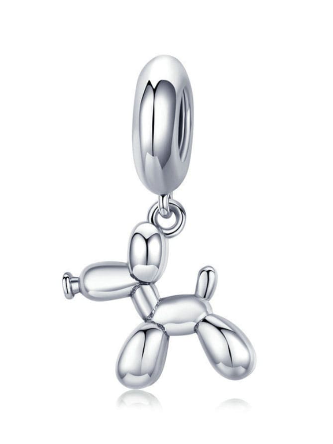 Charm silver Dog Balloon - Vagance Jewelry