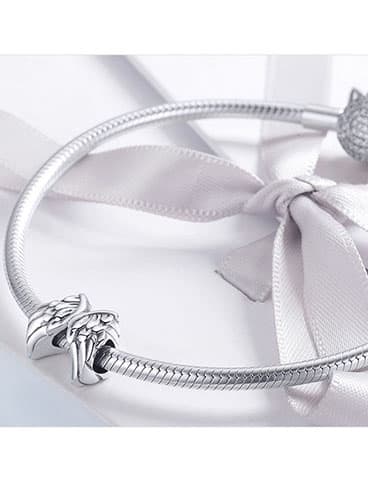 Charm silver Guardian Angel - Vagance Jewelry