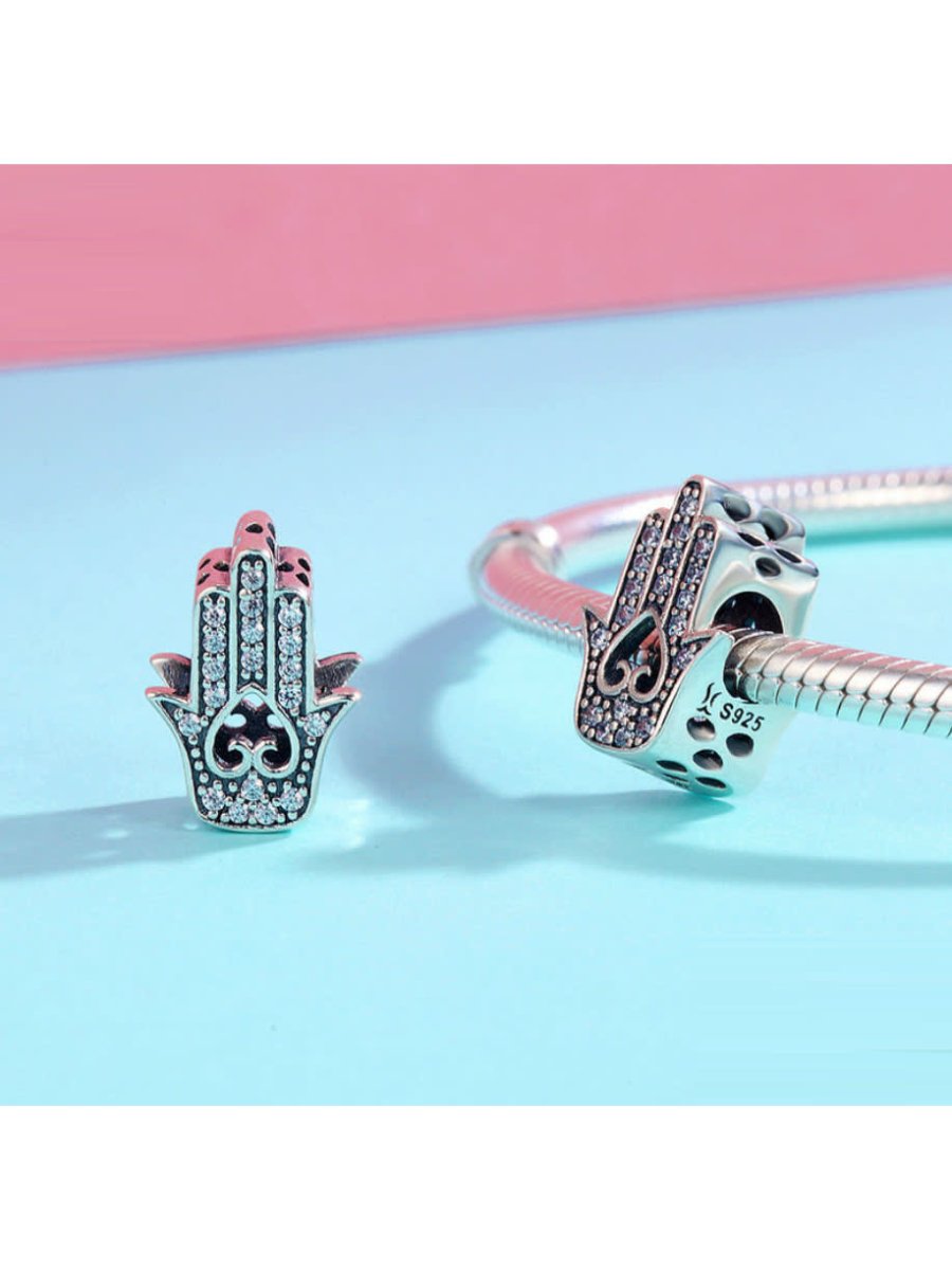 Charm silver Palm - Vagance Jewelry