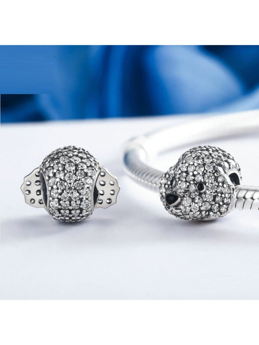 Charm silver Pretty Poodle - Vagance Jewelry