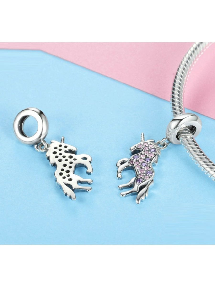 Charm silver Unicorn - Vagance Jewelry