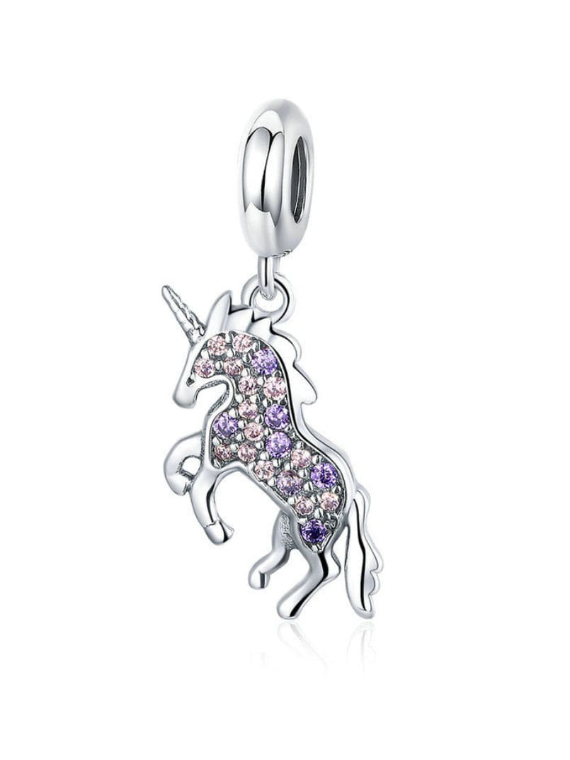Charm silver Unicorn - Vagance Jewelry