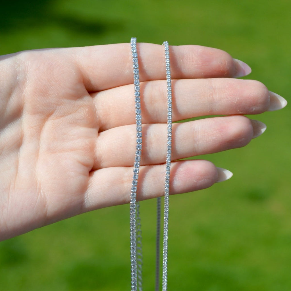 Lănțișor tennis din argint Keep Going - Vagance România