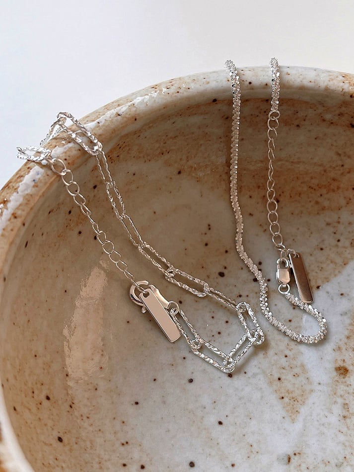 Set 2 brățări silver Emily - Vagance Jewelry